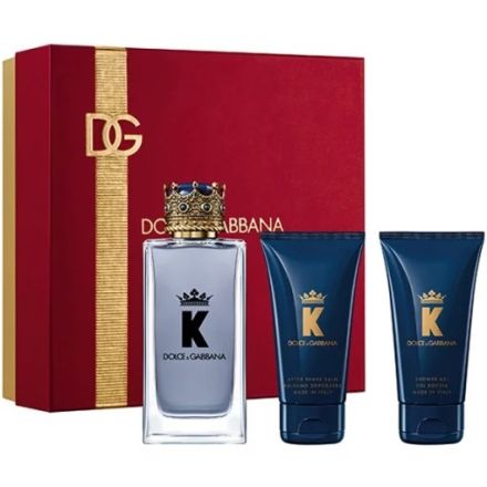 DOLCE&GABBANA К Комплект тоалетна вода 100мл.+балсам за бръснене 50мл.+душ гел 50мл.