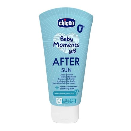 CHICCO Успокояващо мляко за след слънце 0М+ 150мл.
