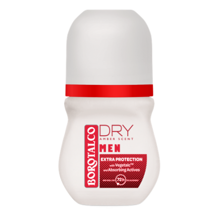 BOROTALCO MEN DRY AMBER Дезодорант рол-он  50 мл