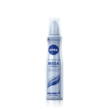 NIVEA HCS ПЯНА ЗА КОСА С МЕГА СИЛНА ФИКСАЦИЯ MEGA STRONG, 150 ML
