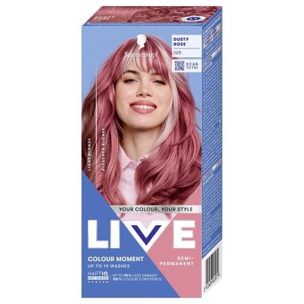 LIVE ULTRA BRIGHTS DUSTY ROSE Боя за коса 025 