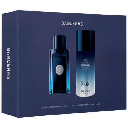 BANDERAS ICON Комплект Тоалетна вода, 100 мл + Део спрей 150 мл