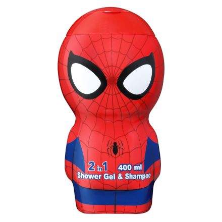 AIR-VAL SPIDERMAN Душ гел и шампоан, 400мл.