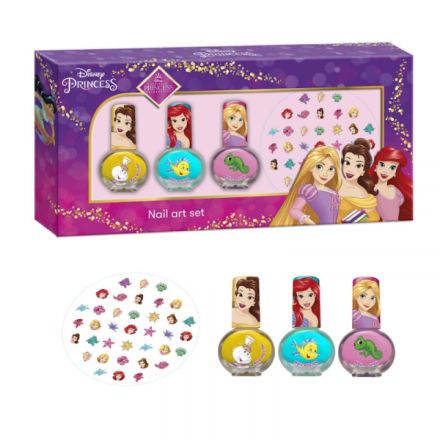 LORENAY DISNEY PRINCESS Комплект за нокти за деца