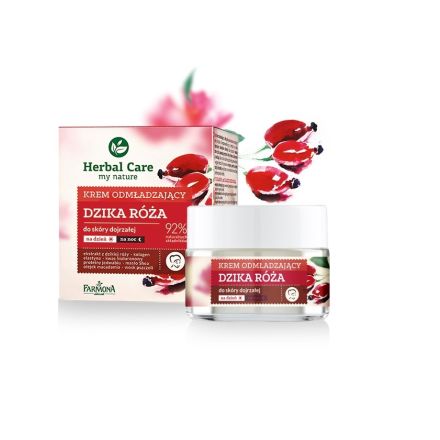 FARMONA HERBAL CARE WILD ROSE DAY & NIGHT Крем за лице MATURE SKIN, 50 мл.