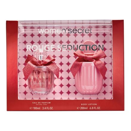 WOMEN SECRET ROUGE SEDUCTION Подаръчен комплект Парфюмна вода, 100 мл + Лосион за тяло, 200 мл