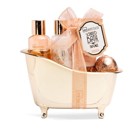 IDC SCENTED BATH BRONZE Подаръчен комплект вана 5 части