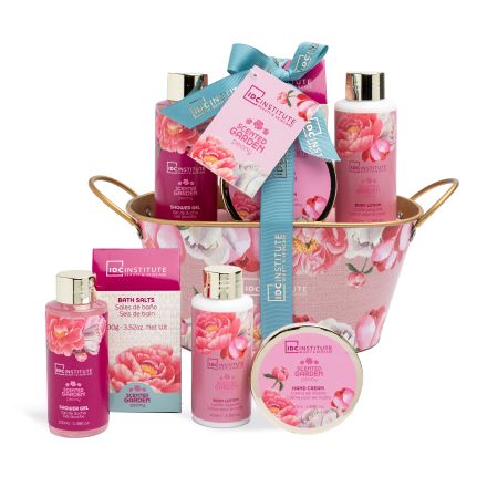 IDC SCENTED GARDEN Подаръчен комплект кошница 5 части