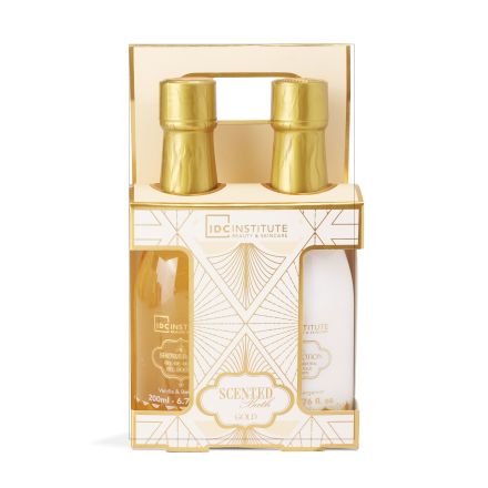 IDC SCENTED BATH GOLD CHAMPAGNE Комплект душ гел+лосион