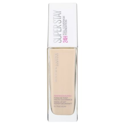 MAYBELLINE NEW YORK SUPERSTAY PHOTOFIX 24H Фон дьо тен 003 TRUE IVORY, 30 мл.