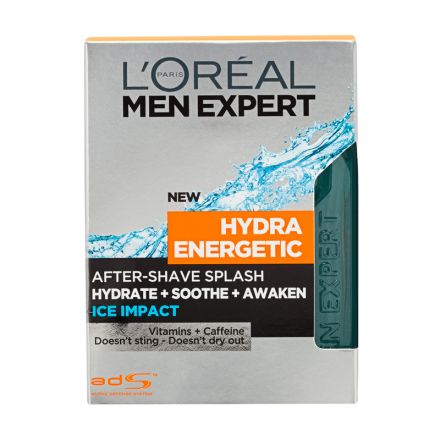 L'OREAL PARIS MEN EXPERT HYDRA ENERGETIC Лосион за след бръснене ICE IMPACT, 150 мл.