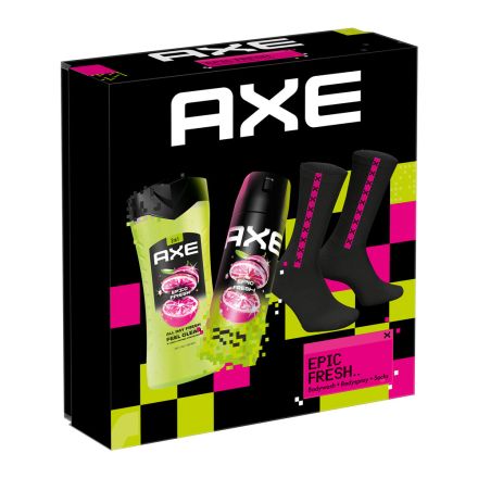 AXE EPIC FRESH Комплект део спрей, 100мл.+душ гел, 250мл.+чорапи