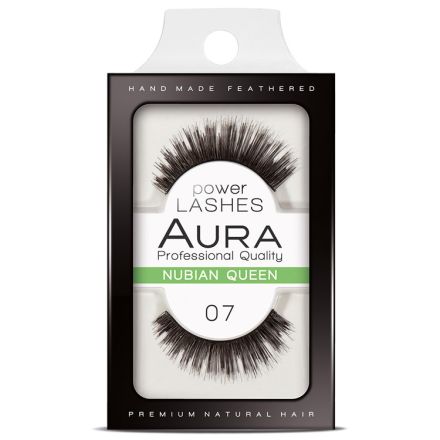 AURA POWER LASHES Изкуствени мигли 07 NUBIAN QUEEN