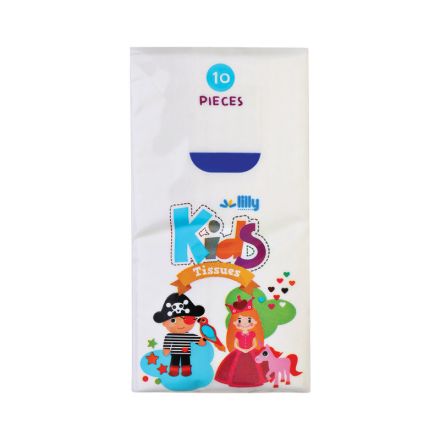 VELNEA KIDS Хартиени Кърпички 10 бр./оп.
