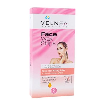 VELNEA Ленти за депилация на лице, 20 бр