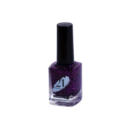 21 TwentyOne ЛАК ЗА НОКТИ21 БЛЕСТЯЩО ЛИЛАВО 11МЛ