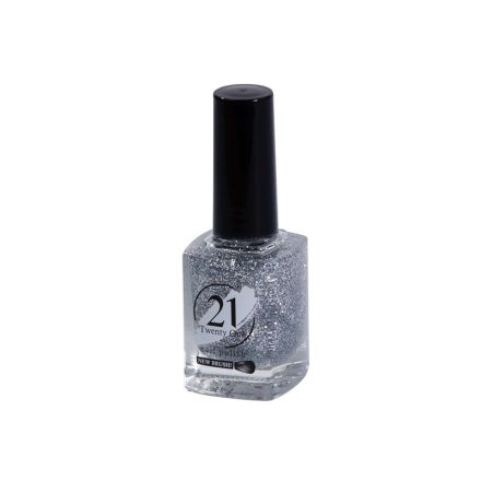 21 TwentyOne Лак за нокти 22 блестящо сребро 11МЛ