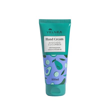 VELNEA Крем за ръце с авокадо и краставица, 100мл.