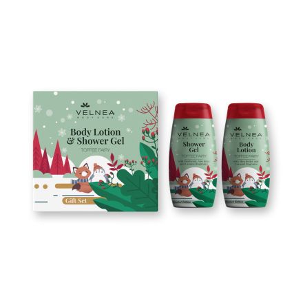VELNEA WINTER TOFFEE FAIRY Комплект душ гел+лосион за тяло