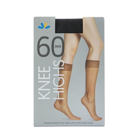 LILLY Чорапи 3/4 60 DEN черни 1БР