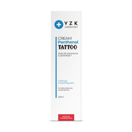 VZK PANTENOL TATTOO Крем за татуировки, 50мл.