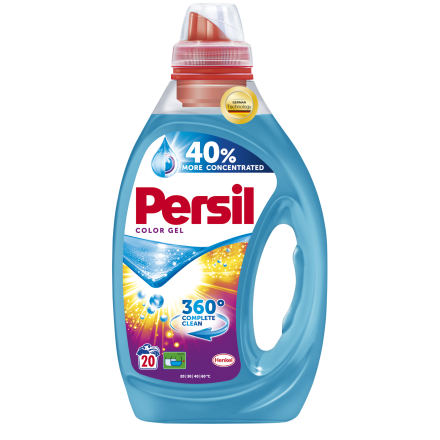 PERSIL COLOR GEL Течен перилен препарат 360 COMPLETE CLEAN, 20 пранета, 1 л.