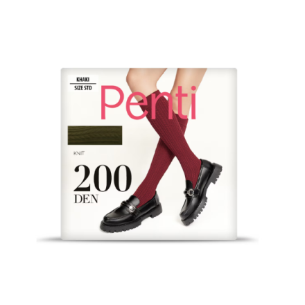 Penti Чорапи 3/4, Маслено зелено