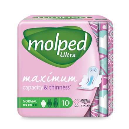 MOLPED ULTRA NORMAL Дамски превръзки, 10бр.