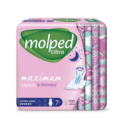 MOLPED ULTRA NIGHT Дамски превръзки, 7 бр.