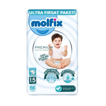MOLFIX PREMIUM JUNIOR 5 11-18КГ Пелени, 66бр.