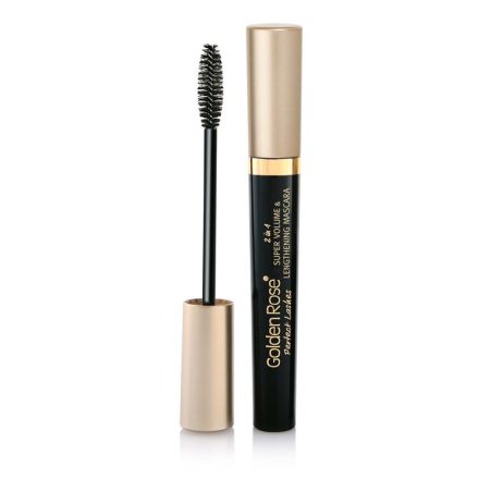 GOLDEN ROSE PERFECT LACHES 2in1 Спирала за обем и удължаване, 9 мл