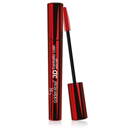 GOLDEN ROSE FANTASTIC LASH 3D Спирала за екстремен обем на миглите, черна