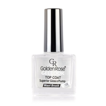 GOLDEN ROSE Топ лак с гел ефект, 10.5 мл