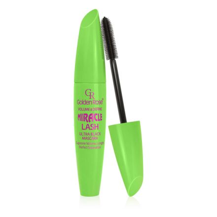 GOLDEN ROSE VOLUME & DEFINE MIRACLE LASH ULTRA BLACK Спирала за очи 