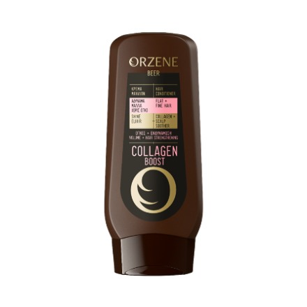 ORZENE BEER COLLAGEN BOOST Балсам за тънка коса, 250 мл.