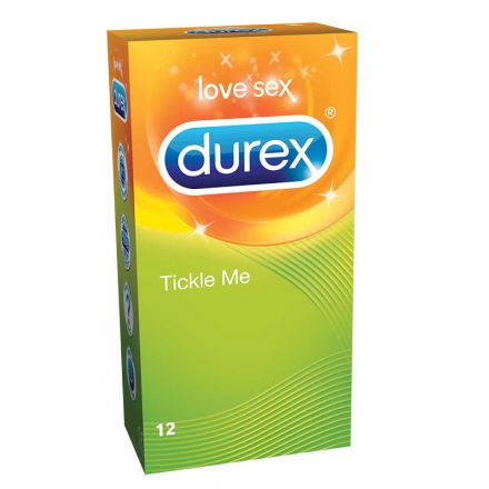 DUREX TICKLE ME Презервативи, 12 бр.