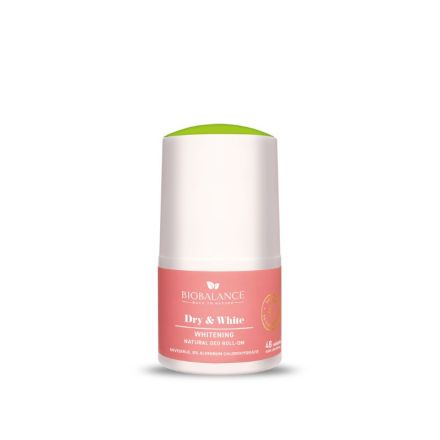 BIOBALANCE DEO ROLL-ON DRY&WHITE WHITENING NATURAL Део рол-он