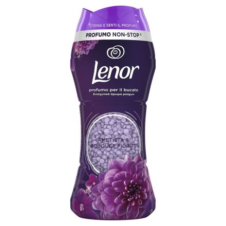 LENOR BEADS AMETHYST Парфюмни перли за усилване аромата на прането , 210 гр.