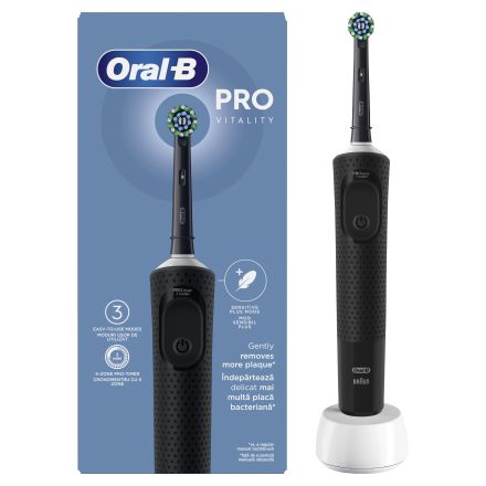 ORAL B VITALITY PRO Електрическа четка черна, 1 бр