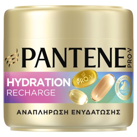 PANTENE MOISTURE RECHARGE Маска за увредена коса, 300мл.