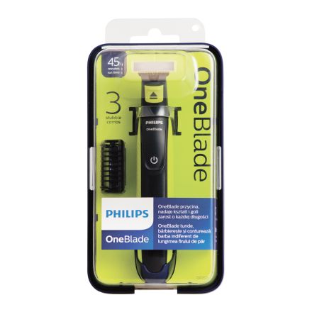 PHILIPS ONEBLADE Електрическа самобръсначка, 1 бр.