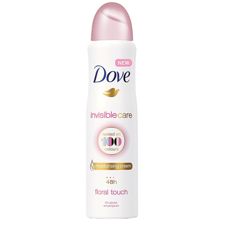 DOVE INVISIBLECARE Дамски део спрей Floral touch, 150 мл.