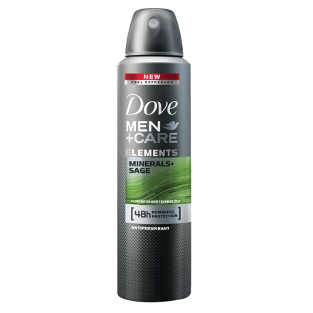 DOVE MEN +CARE Мъжки део спрей Elements Fresh, 150 мл.