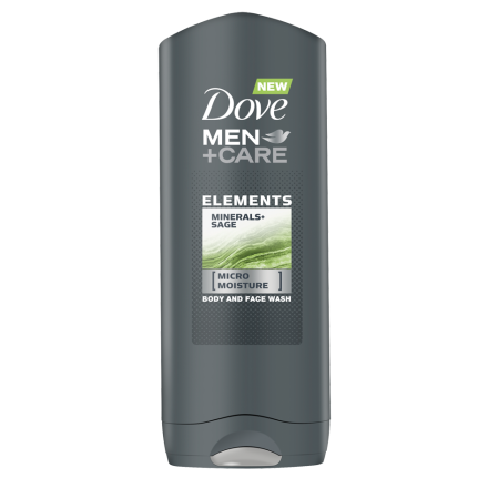 DOVE MEN +CARE Мъжки душ гел Elements Minerals+Sage, 250 мл.