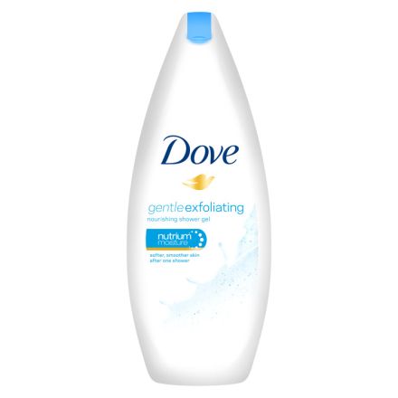 DOVE Душ гел ексфолиращ, 250мл