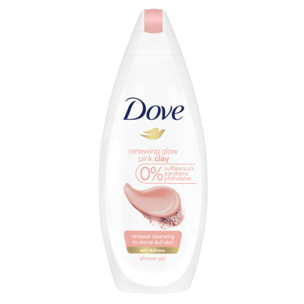 DOVE Душ гел с розова глина, 250 мл.