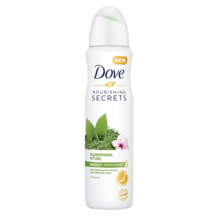 DOVE Дамски део спрей матча и сакура, 150 мл.