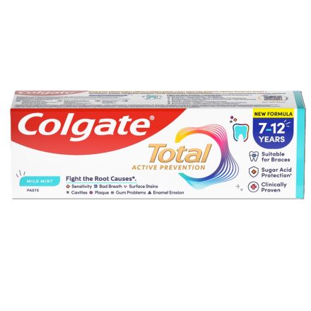 COLGATE TOTAL Детска паста за зъби  7-12г., 50мл.