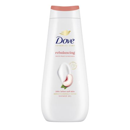 DOVE ADVANCED Душ гел праскова, 400мл.