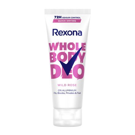 REXONA WHOLЕ BODY Крем лосион за тяло дива роза, 75мл.